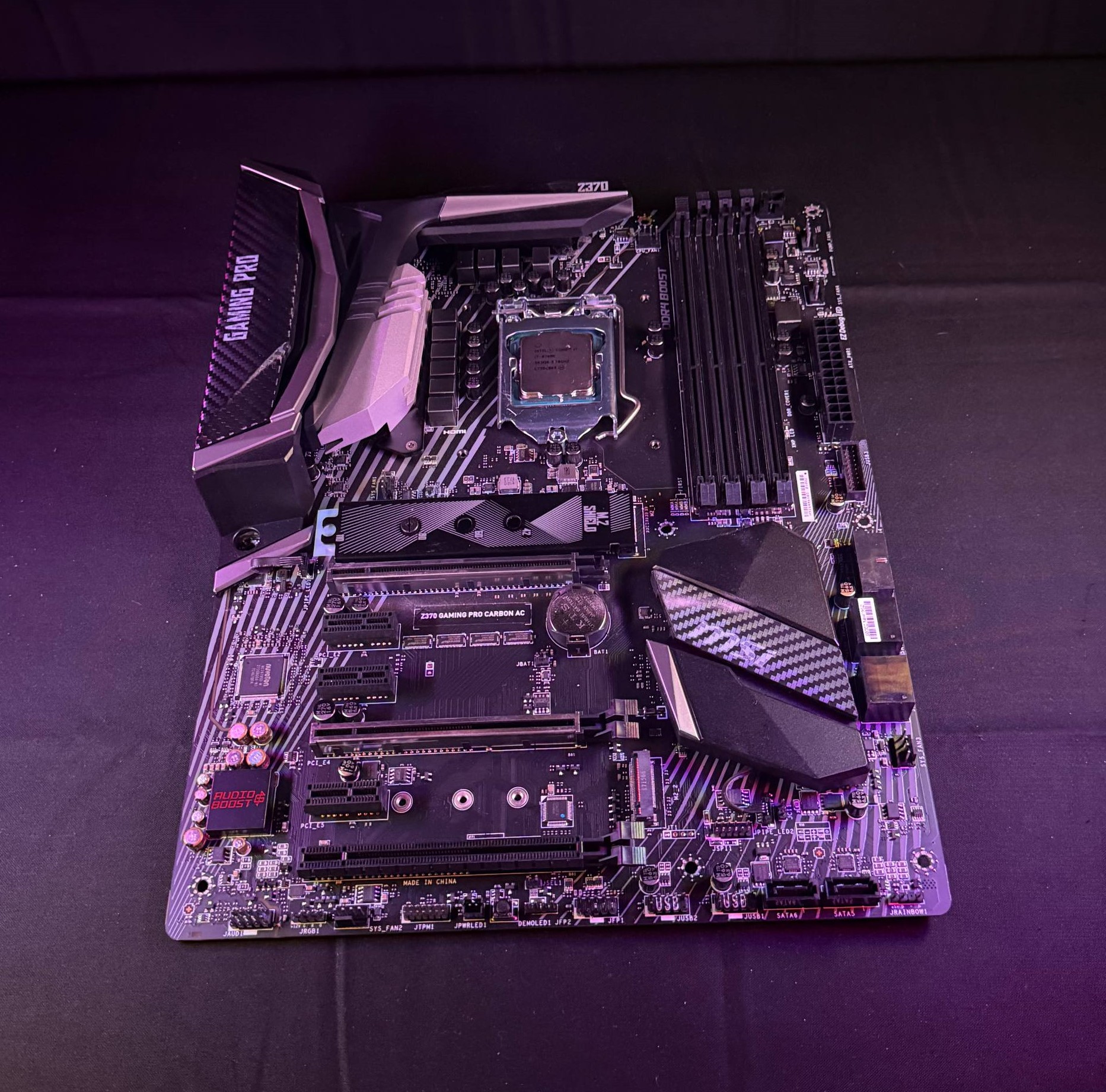 *BUNDLE* MSI Z370 Motherborad + Intel i7-8700K CPU